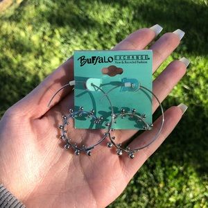 spiral hoop earrings